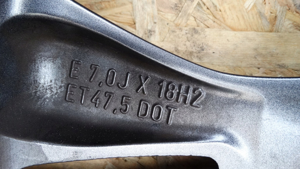 1x Alufelge 18 Zoll 7.0" 4x108 47 5ET H1BJ-1007-E1A Ford Fiesta I Rim Wheel FEL9678802668hp