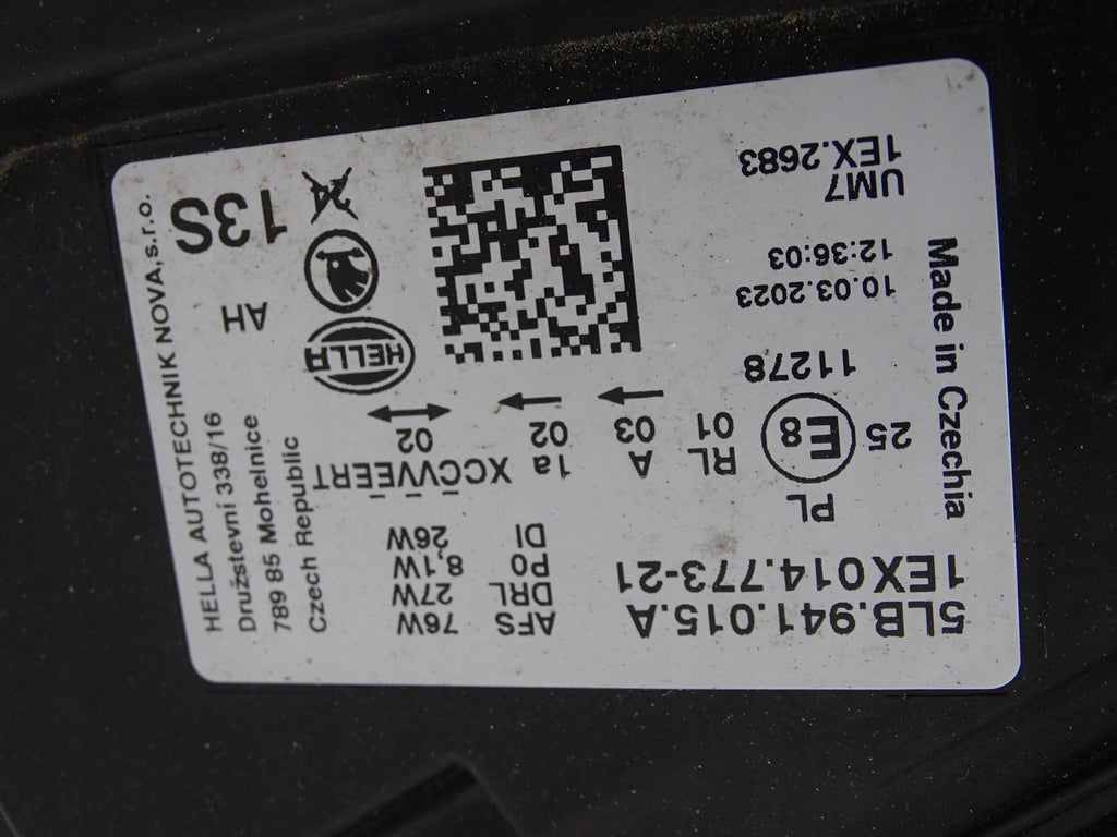 Frontscheinwerfer Skoda Enyaq 5LB941015A LED Links Scheinwerfer Headlight SCH2417856644uc