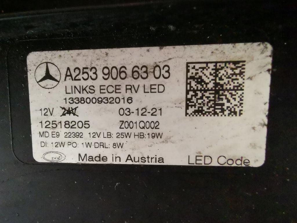 Frontscheinwerfer Mercedes-Benz Glc A2539066303 LED Links Scheinwerfer Headlight SCH5827958820dc