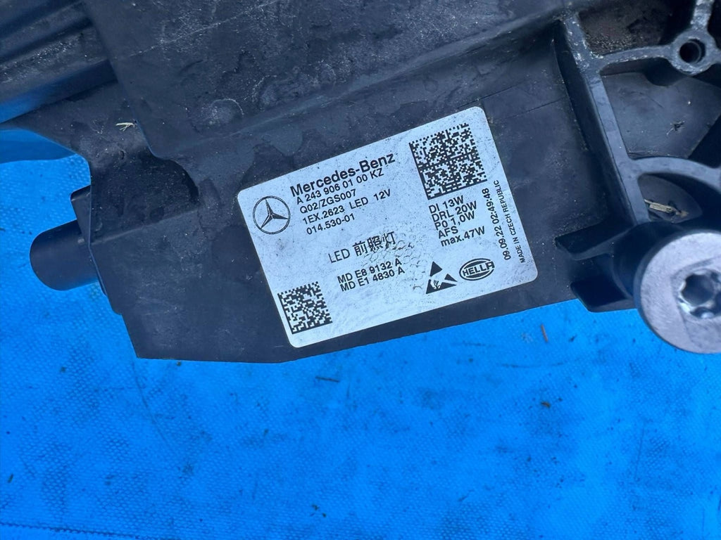 Frontscheinwerfer Mercedes-Benz Eqa A2439060100 LED Links Scheinwerfer Headlight SCH4592599485oa