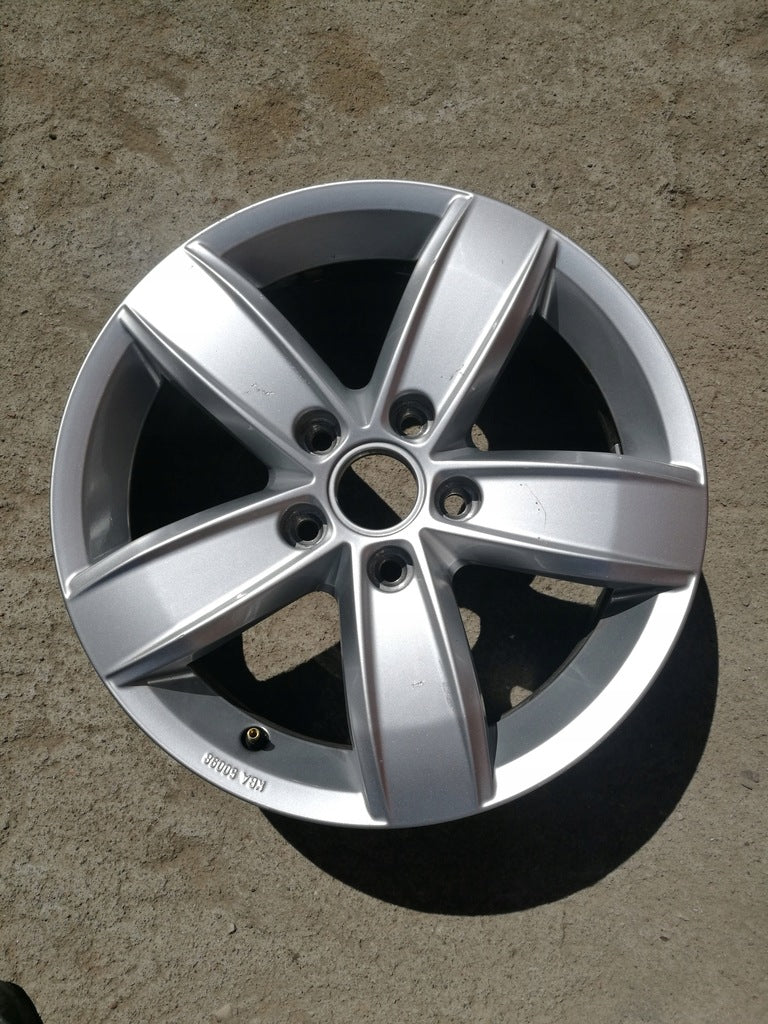 1x Alufelge 16 Zoll 6.0" 5x112 48ET 5G0071486A VW Golf Rim Wheel FEL6133167166om