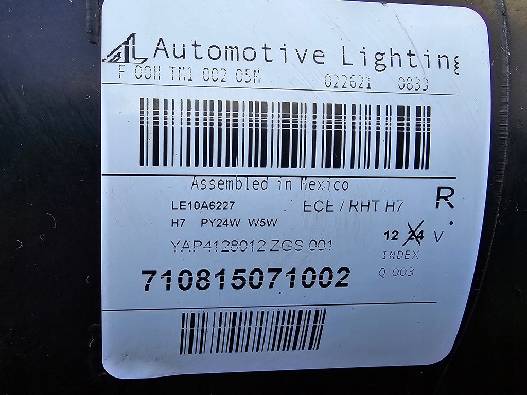 Frontscheinwerfer Mercedes-Benz W166 710815071002 Rechts Scheinwerfer Headlight