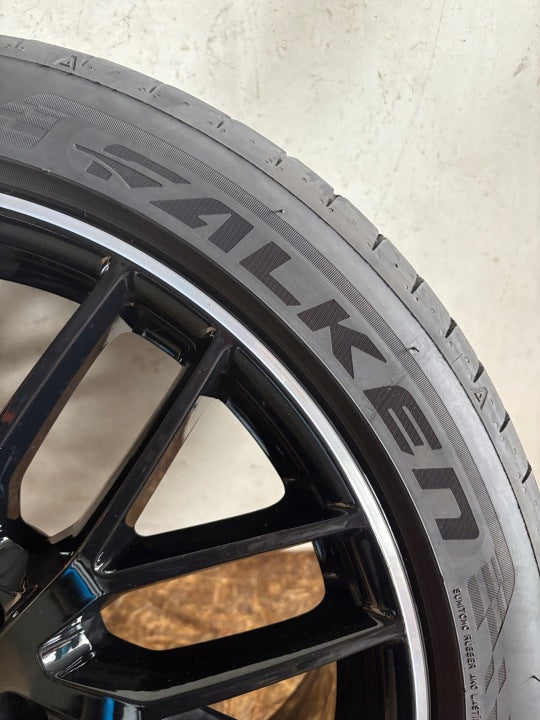 1x Alufelge 19 Zoll 8.0" 5x112 32ET Matt Schwarz 8W9601025H Audi A4 Allroad B9 FEL6982644102bl