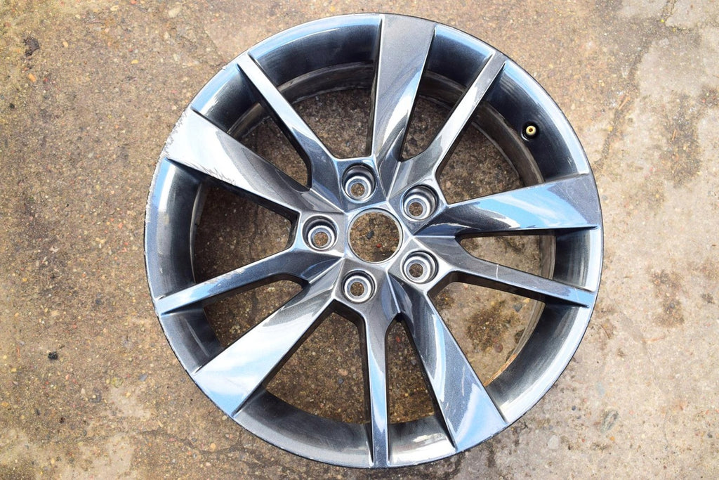 1x Alufelge 17 Zoll 7.0" 5x112 49ET Glanz Graphit 5E0601025CC Skoda Octavia Iii