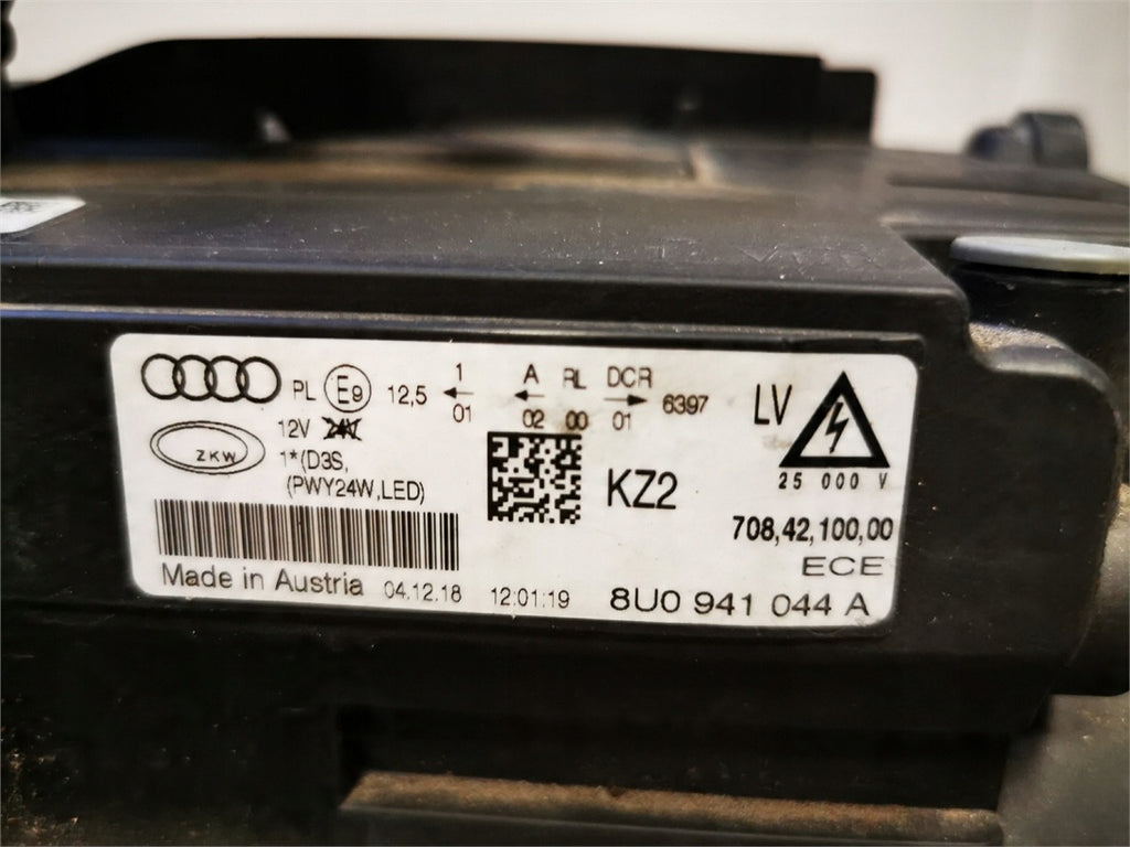 Frontscheinwerfer Audi Q3 8U0941044A Xenon Rechts Scheinwerfer Headlight