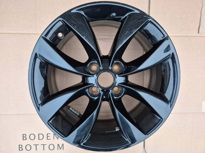 1x Alufelge 16 Zoll 6.5" 4x100 40ET Opel Corsa D Rim Wheel FEL9457759859qu