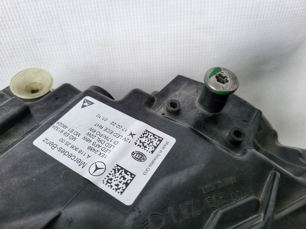 Frontscheinwerfer Mercedes-Benz Cla A1189062500 LED Links Scheinwerfer Headlight SCH1408371814ik