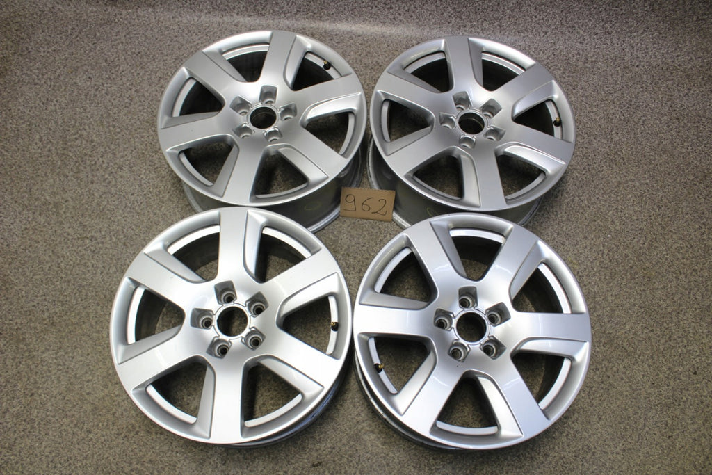 4x Alufelge 17 Zoll 7.5" 5x112 37ET Silber 4G0601025L Audi A6 C7 Rim Wheel FEL5733283643dh