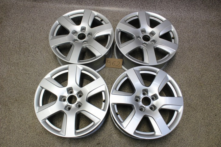 4x Alufelge 17 Zoll 7.5" 5x112 37ET Silber 4G0601025L Audi A6 C7 Rim Wheel FEL5733283643dh