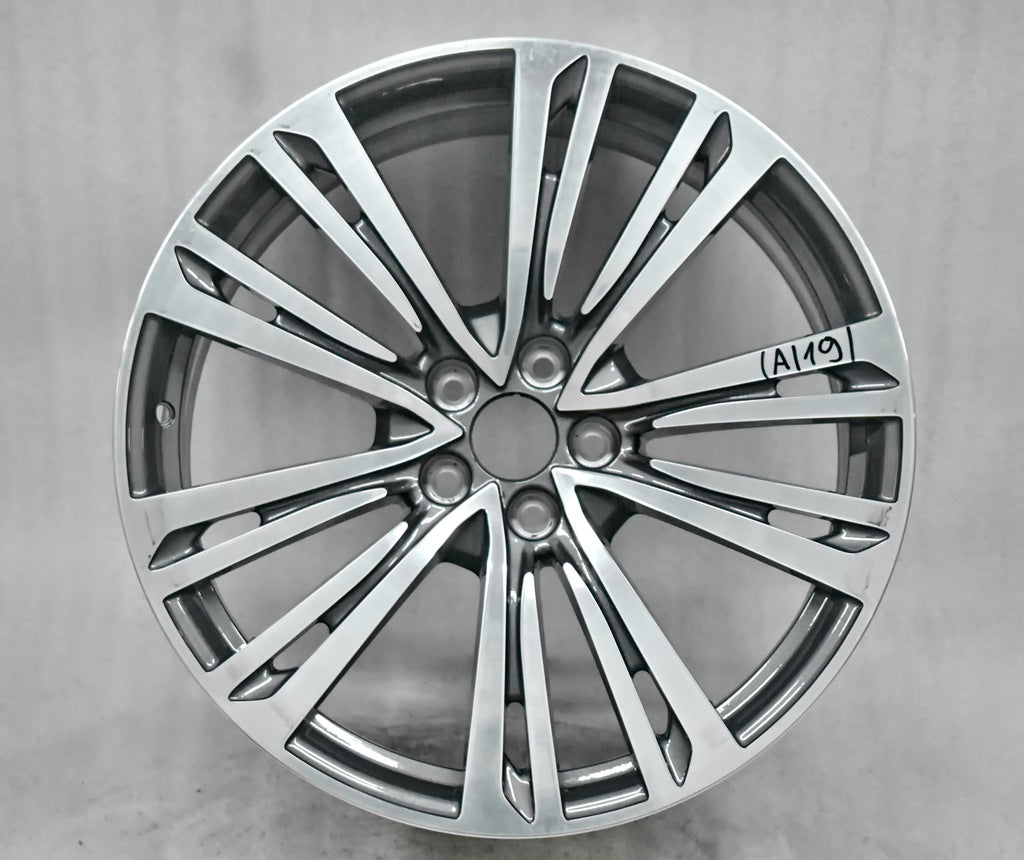 1x Alufelge 20 Zoll 9.0" 5x112 37ET Glanz Silber 4H0601025BL Audi A8 Rim Wheel FEL8990531011tk