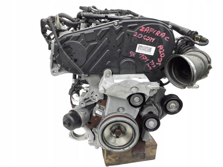 Motor Opel Zafira C A20DT 2.0 CDTI 96kW 171TKm Diesel Engine Unkomplett MOT6631331401xz