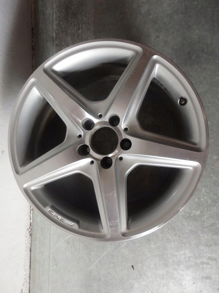 1x Alufelge 18 Zoll 9.5" 5x112 48ET A2184011502 Mercedes-Benz Cls Rim Wheel FEL1414476387hy