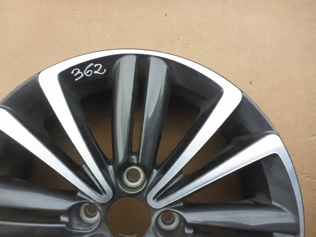 1x Alufelge 16 Zoll 6.0" 4x108 27ET Glanz 9677100677 Citroën C3 301 Rim Wheel