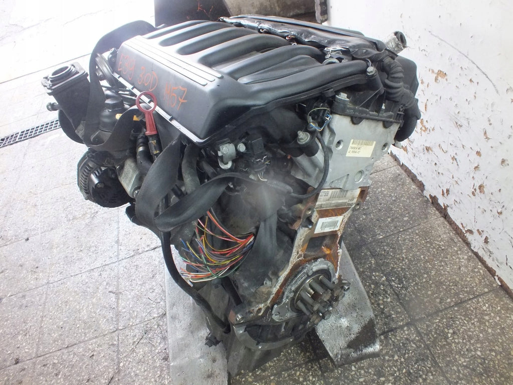 Motor BMW E39 M57 3.0 Diesel Engine Komplett