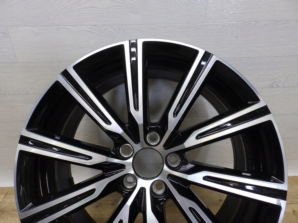 1x Alufelge 19 Zoll 7.5" 5x108 50 5ET Glanz Schwarz 31423852 Volvo Xc60 Ii