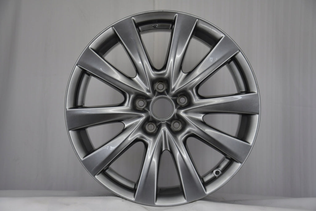 1x Alufelge 18 Zoll 7.0" 5x114.3 45ET Glanz Silber 9965487080 Mazda Rim Wheel FEL2222386530be
