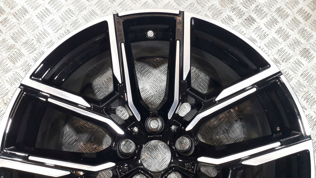 1x Alufelge 19 Zoll 9.0" 5x112 42ET 5A504D8 BMW I4 G26 Rim Wheel FEL7461861154vr