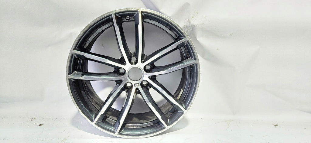 1x Alufelge 18 Zoll 8.0" 5x112 30ET Glanz 7855081 BMW 5 G31 G30 Rim Wheel