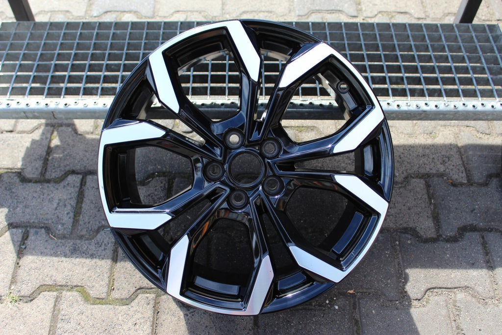 1x Alufelge 18 Zoll 7.0" 5x108 47 5ET Glanz Ford Kuga Rim Wheel FEL7182676645tu