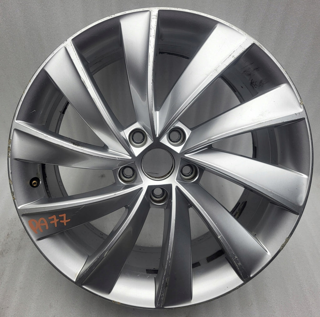 1x Alufelge 18 Zoll 8.0" 5x112 44ET Glanz Silber 3V0601025AL Skoda Superb Iii FEL7348107106wk