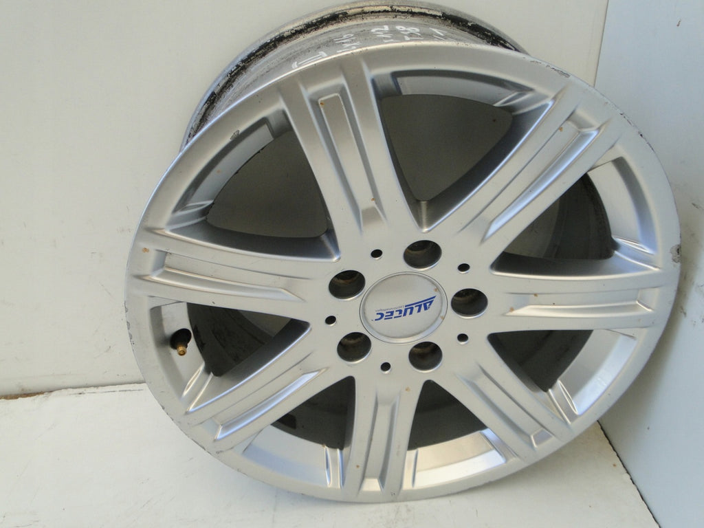 1x Alufelge 16 Zoll 7.0" 5x112 38ET Glanz Silber A2124011702 Mercedes-Benz