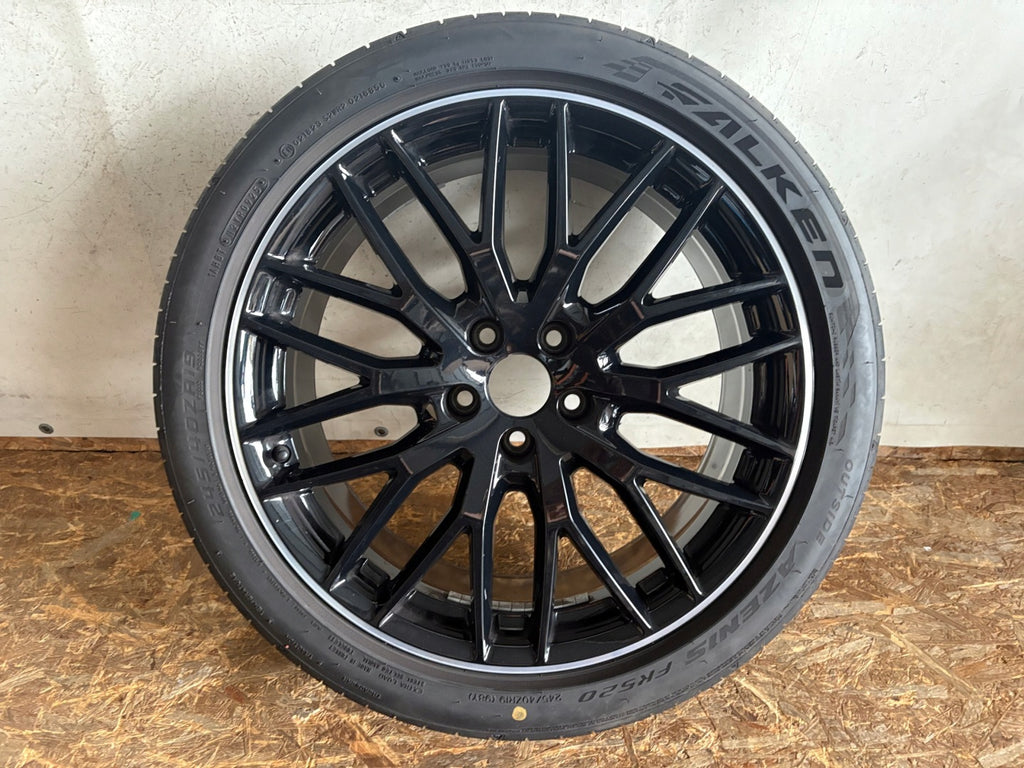 1x Alufelge 19 Zoll 8.0" 5x112 32ET Matt Schwarz 8W9601025H Audi A4 Allroad B9 FEL6982644102bl