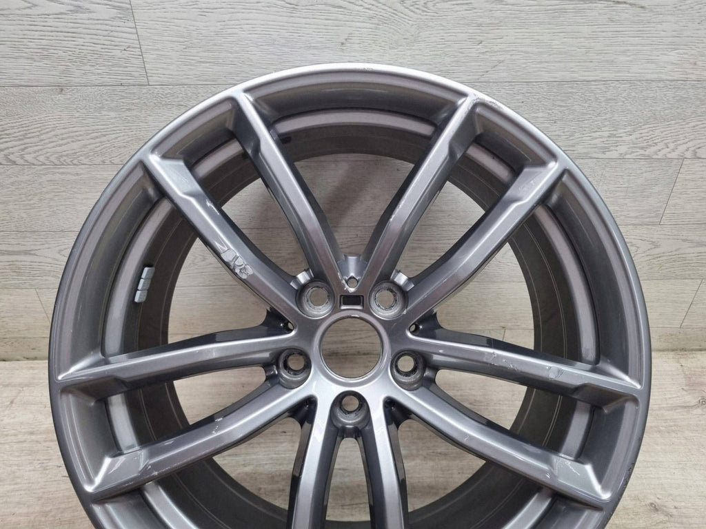 1x Alufelge 18 Zoll 5x112 Glanz Schwarz 7855081 BMW 5 G31 G30 Rim Wheel FEL4510255511nt