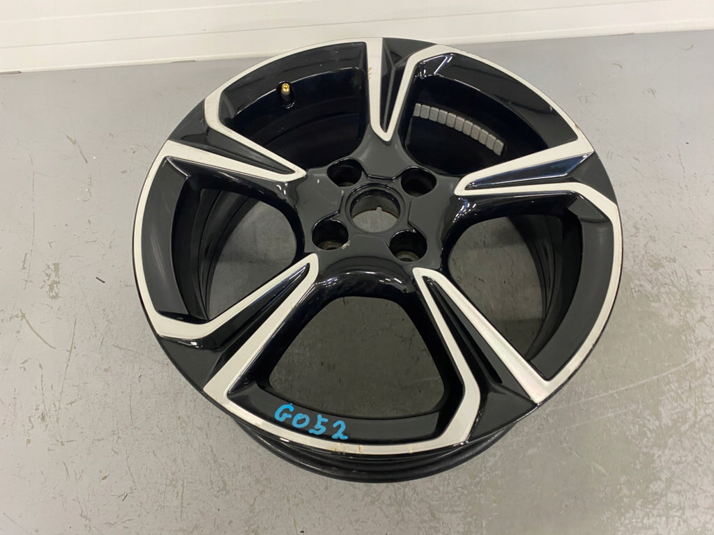 1x Alufelge 17 Zoll 7.0" 4x108 38ET Glanz Schwarz 39182183 Opel Corsa F FEL7865285357pr