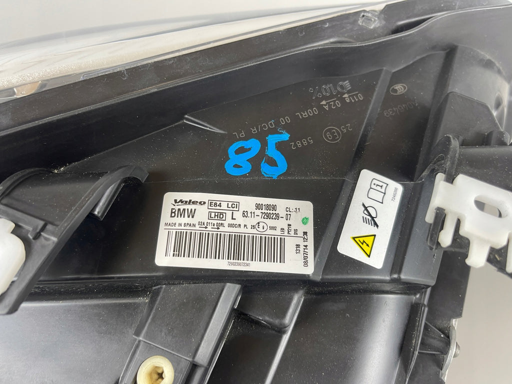 Frontscheinwerfer BMW X1 E84 7290239 729023907 Xenon Links Headlight SCH1198411637ru