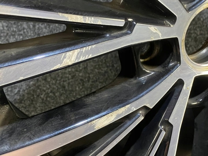 1x Alufelge 17 Zoll 6.5" 5x112 52ET Glanz Schwarz 5TA601025E VW Touran Rim Wheel FEL2204461993tz