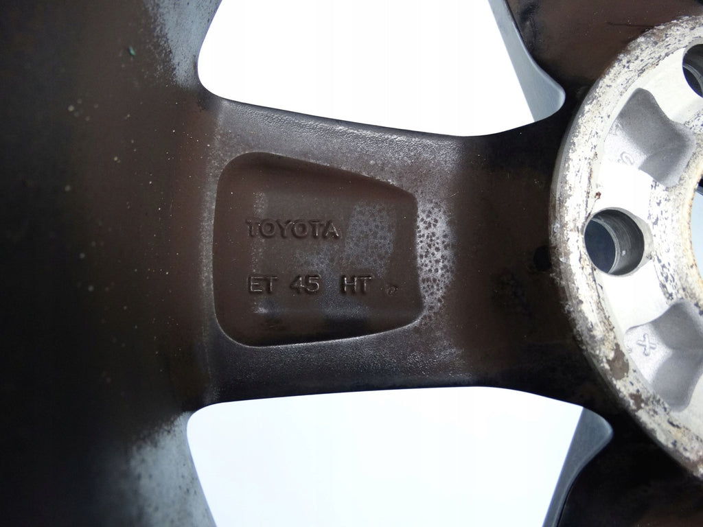 1x Alufelge 16 Zoll 6.5" 5x114.3 45ET PW457-02000 Toyota Corolla Rim Wheel