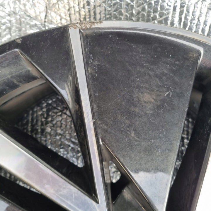 1x Alufelge 19 Zoll 8.0" 5x112 45ET Glanz Schwarz 3V0601025BA Skoda Superb FEL4618722827bt
