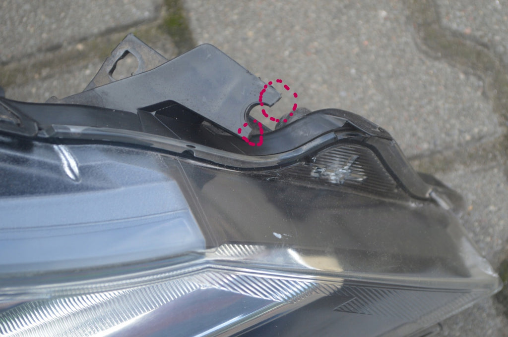 Frontscheinwerfer Toyota Yaris Ein Stück (Rechts oder Links) Headlight SCH7641400864dk