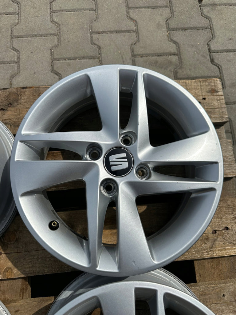 4x Alufelge 14 Zoll 5.0" 4x100 35ET 1SL601025 Seat Mii Rim Wheel FEL1663185643in