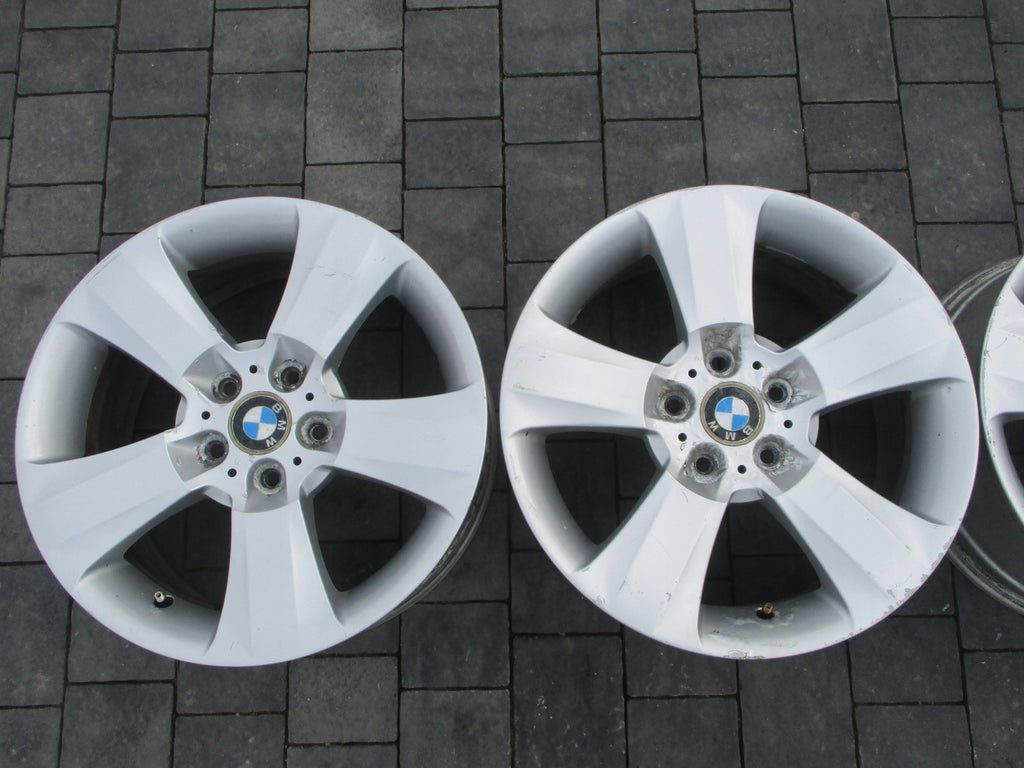 4x Alufelge 18 Zoll 8.0" 5x120 46ET Glanz Silber BMW 4 Rim Wheel FEL8148524245ff