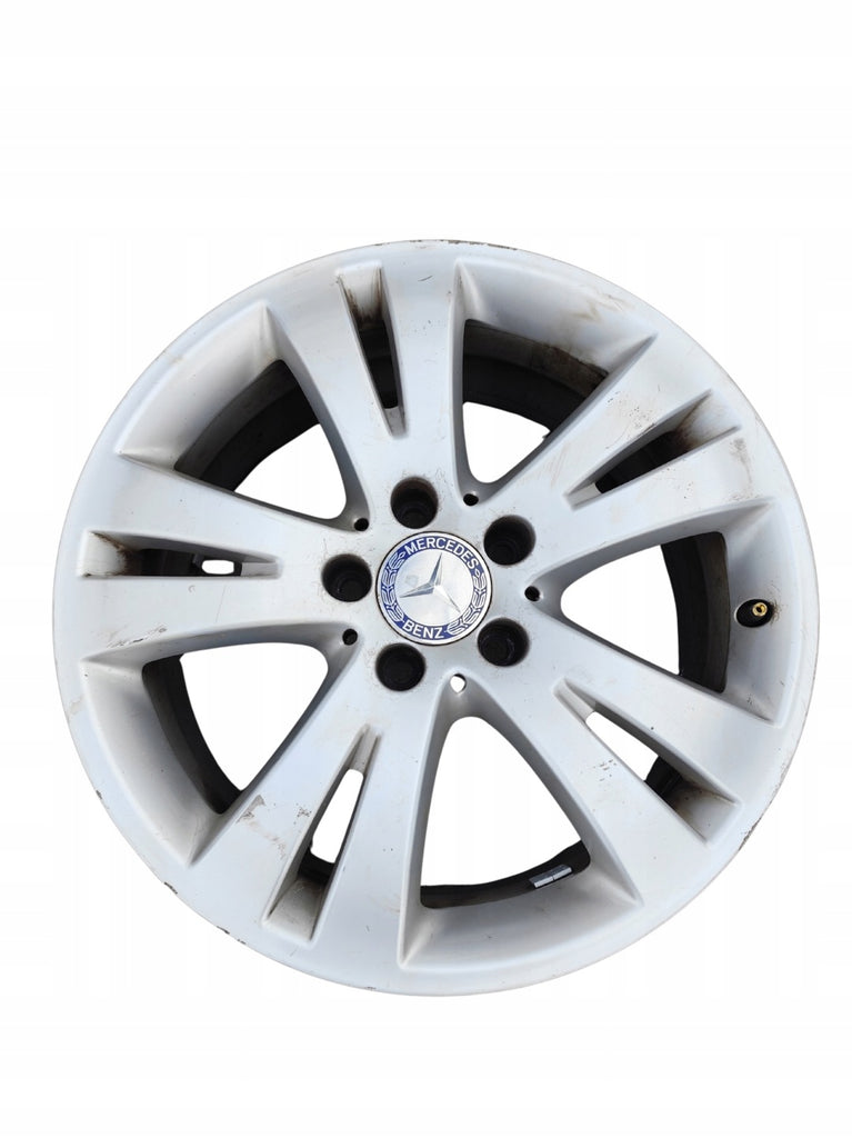 1x Alufelge 17 Zoll 7.5" 5x112 47ET Glanz Silber A2044010402 Mercedes-Benz FEL3274208535la