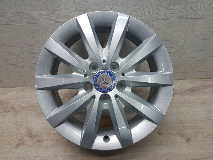 4x Alufelge 16 Zoll 6.5" 5x112 49ET A2464010202 Mercedes-Benz W246 W242 FEL6525813669mi