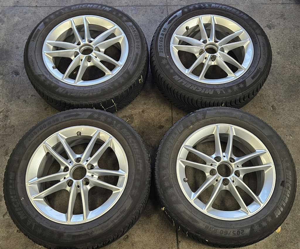 4x Alufelge 16 Zoll 6.5" 5x112 44ET A1774010100 Mercedes-Benz Cla Rim Wheel FEL2128486574pb