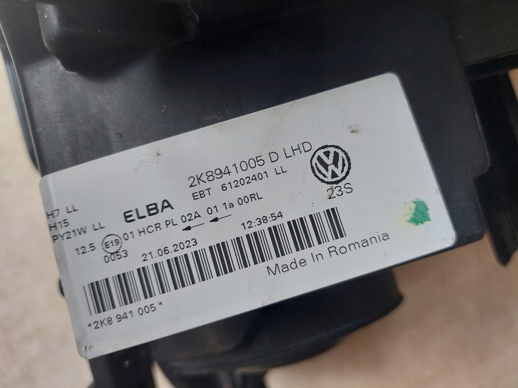 Frontscheinwerfer VW Caddy V 2K8941005D Ein Stück (Rechts oder Links) Headlight SCH9236552171dz