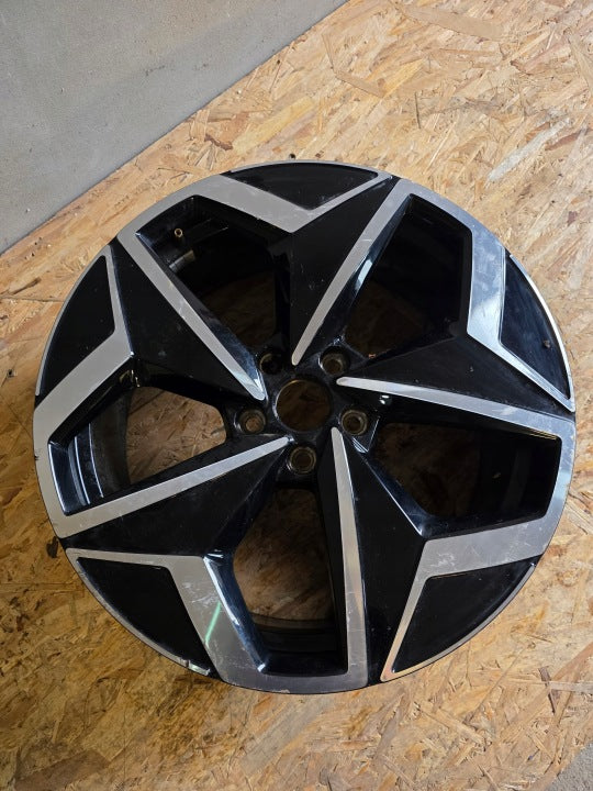 1x Alufelge 18 Zoll 7.5" 5x112 50ET Glanz Schwarz 10A601025H VW I Rim Wheel FEL7427320485bw