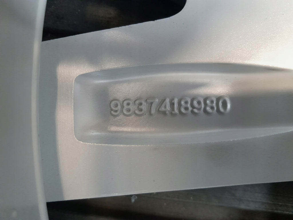 1x Alufelge 17 Zoll 7.0" 5x108 42ET Glanz Silber 9837418980 Citroën Iii FEL3735877407tu