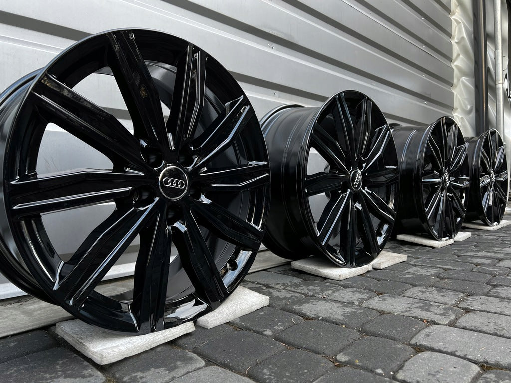 4x Alufelge 19 Zoll 8.0" 5x112 39ET Schwarz Audi A3 Rim Wheel FEL6378963993vy
