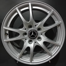 Laden Sie das Bild in den Galerie-Viewer, 4x Alufelge 16 Zoll 6.5" 5x112 49ET Glanz Silber Mercedes-Benz Rim Wheel FEL2103737768vd
