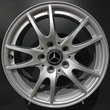 Load image into Gallery viewer, 4x Alufelge 16 Zoll 6.5" 5x112 49ET Glanz Silber Mercedes-Benz Rim Wheel FEL2103737768vd