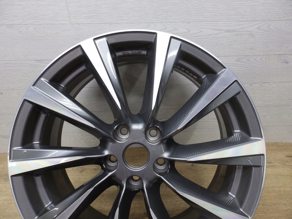 1x Alufelge 19 Zoll 7.0" 5x114.3 40ET Glanz Graphit 8201539754 Mg 1 Kadjar