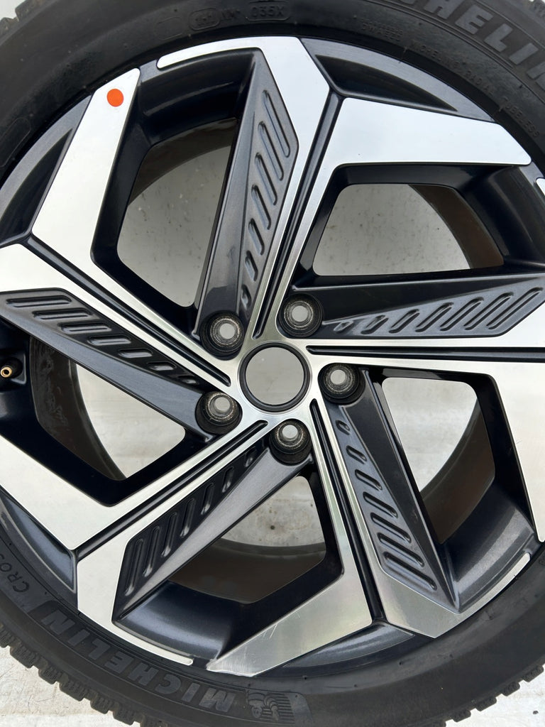 1x Alufelge 19 Zoll 7.5" 5x114.3 51ET Glanz 52910N7500 Hyundai Tucson Rim Wheel FEL9445398525xt