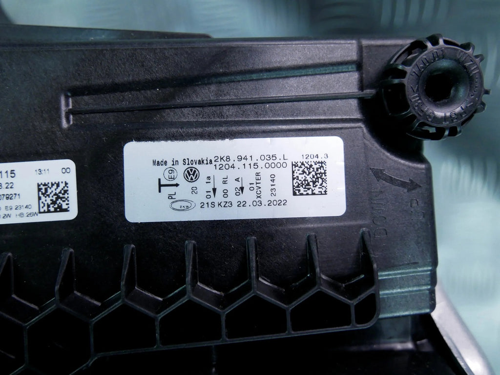 Frontscheinwerfer VW Caddy V 2K8941035L Full LED Links Scheinwerfer Headlight SCH3930099117xx