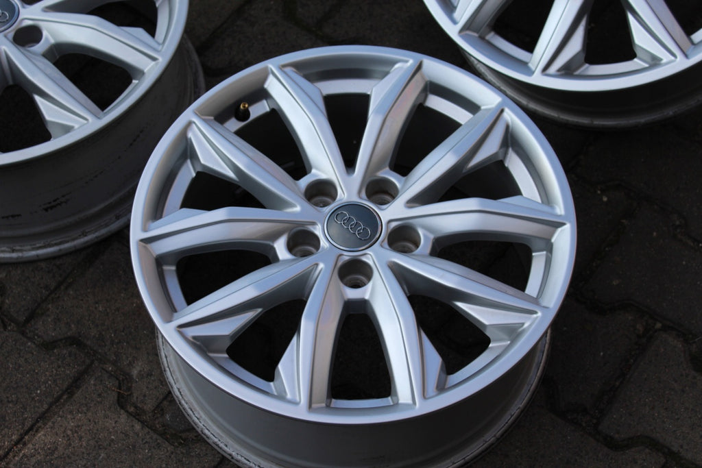 4x Alufelge 17 Zoll 7.0" 5x112 34ET Glanz Silber 80A601025J Audi Q5 Rim Wheel FEL7174182097ey