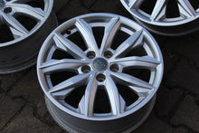 Load image into Gallery viewer, 4x Alufelge 17 Zoll 7.0" 5x112 34ET Glanz Silber 80A601025J Audi Q5 Rim Wheel FEL7174182097ey