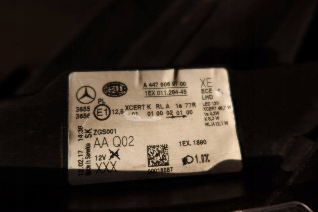 Frontscheinwerfer Mercedes-Benz Vito W447 A4479069700A4479069700 LED Links SCH1565850951xa